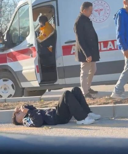 O şehirde motosiklet kazası: 2 yaralı