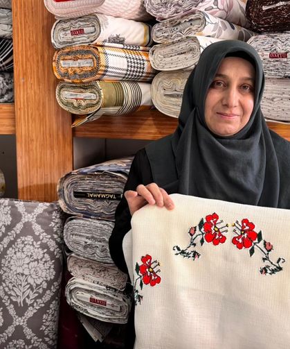 Niğde’de el emeği nakışlar yeniden hayat buluyor