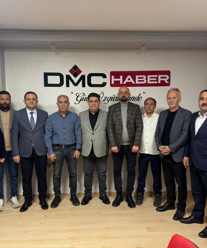 MHP heyetinden DMC Haber’e ziyaret