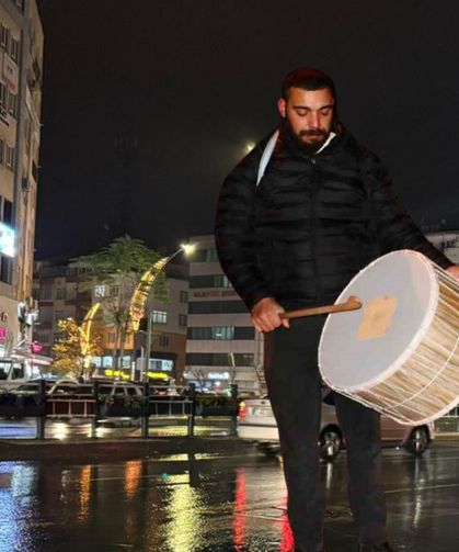 Niğde’de 30 davulcu sahur mesaisinde