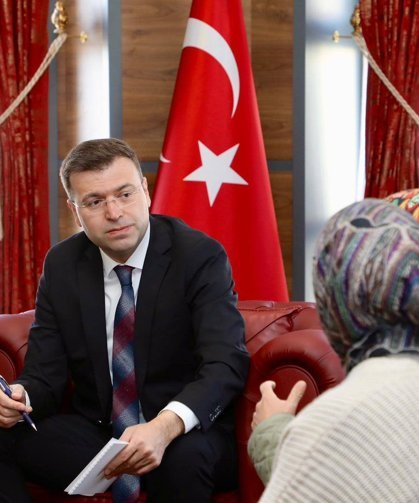 Vali Akmeşe vatandaşları dinledi