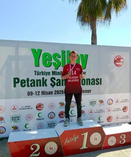 Demirtaş Bocce'de Türkiye ikincisi oldu