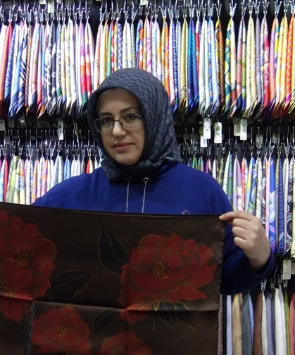 Niğde’de eşarp tercihleri değişiyor