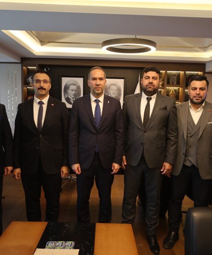 Niğde Dernekler Federasyonu’ndan Başkan Özdemir’e ziyaret