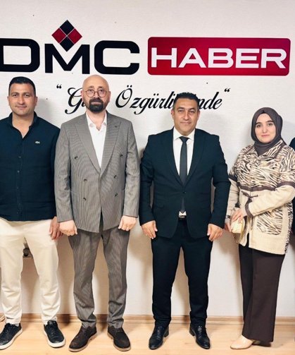 Sendika temsilcilerinden DMC Haber’e 6. Yıl ziyareti