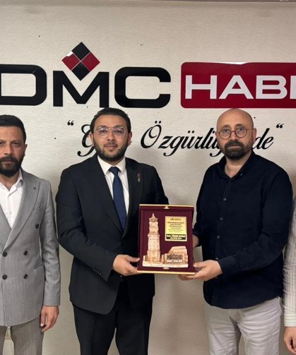 Başkan Türkmen’den DMC Haber’e 6. yıl ziyareti