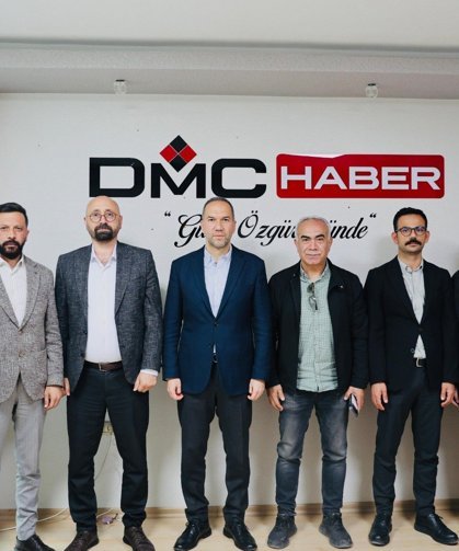 Başkan Emrah Özdemir’den DMC Haber’e 6. yıl ziyareti