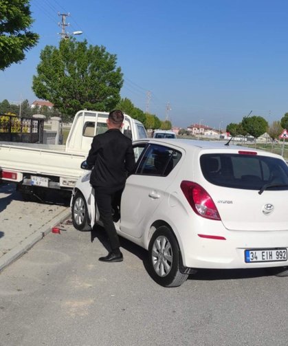 Trafik kazası: 1 yaralı