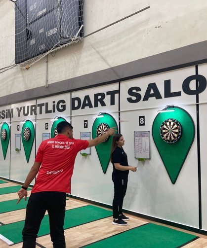Niğdeli sporcu Dart Bölge Turnuvası’nda dördüncü oldu