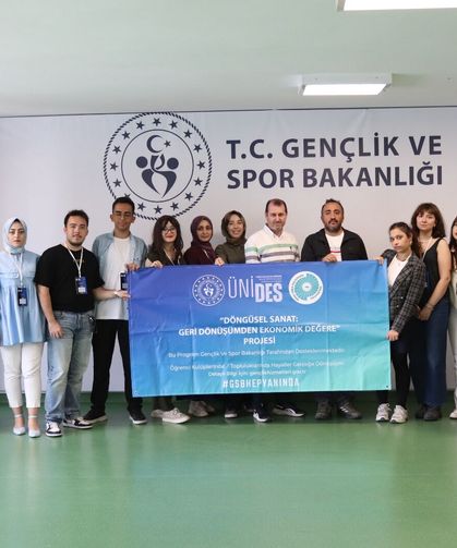 Niğde Ömer Halisdemir Üniversitesi’nden döngüsel sanat projesi