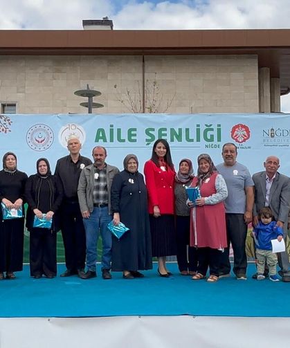 Niğde’de Aile Şenliği etkinliği düzenlendi