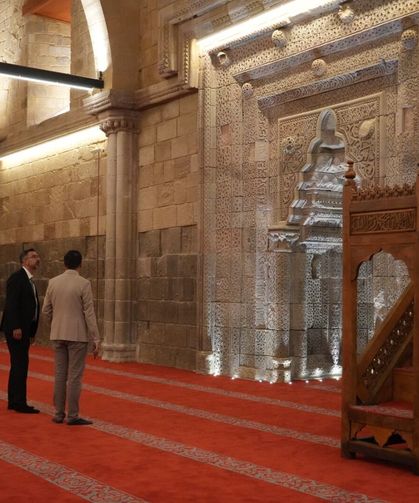 Niğde’nin tarihi mirası Sungurbey Camii’nde restorasyon tamamlandı