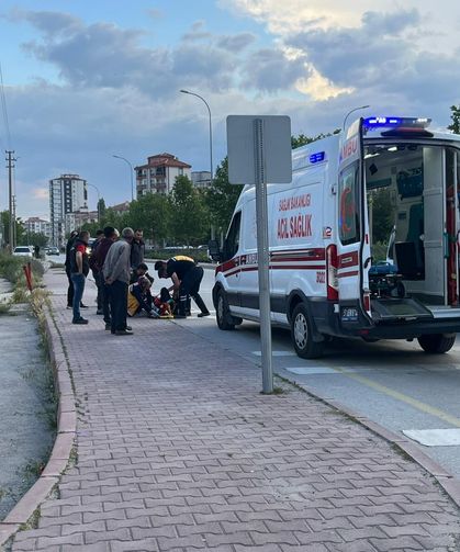 Niğde'de bisikletten düşen kişi yaralandı