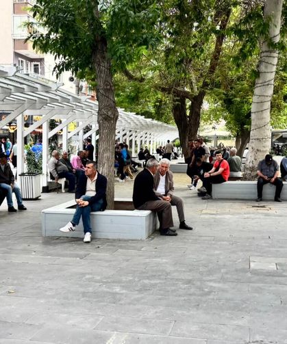 Güneş yüzünü gösterdi, Şadırvan Park canlandı