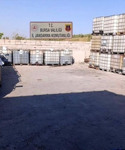 10 milyon liralık sahte madeni yağ operasyonu