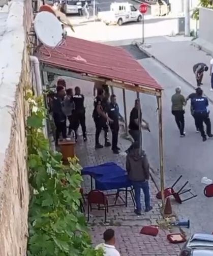 Sungurbey Karakolu yanında silahlı kavga