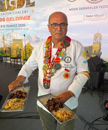 Niğde Tanıtım Günleri’nde Osmanlı Saray lezzeti Mutancana ikram edildi