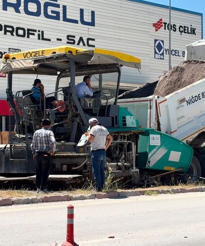 Niğde'de bu güzergâhta altyapı çalışmaları sürüyor