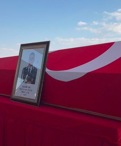 Şehidimiz son yolculuğuna uğurlandı