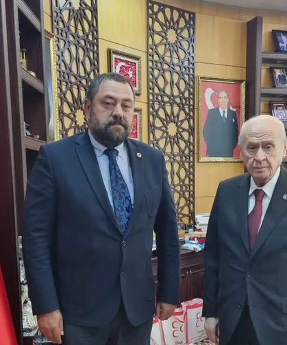 Başkan Halisdemir, MHP Genel Başkanı Bahçeli ile görüştü