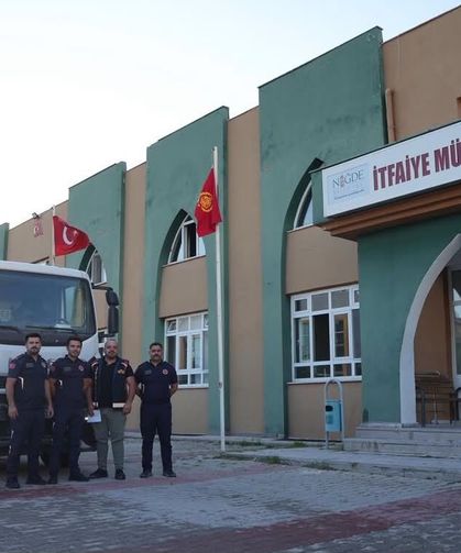 Alanya'daki orman yangınına Niğde'den destek ekibi