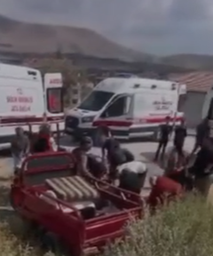 Niğde’de üç tekerlekli motosiklet kazası: 4 yaralı