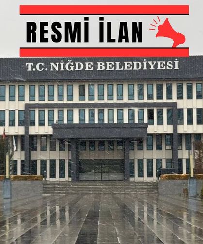 NİĞDE BELEDİYE BAŞKANLIĞı - GÜVENLİK KAMERASI, PLAKA TANIMA YAZILIMI VE AKSESUARLARI SATIN ALMA İLANI