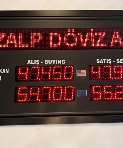 Euro 55 lira bandını aştı! Döviz haftayı hareketli kapattı
