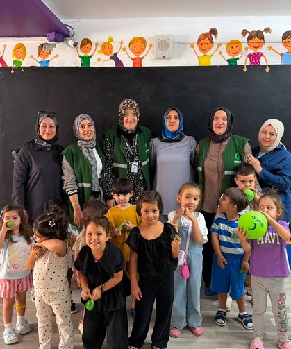 Niğde’de kreş öğrencilerine Yeşilay tanıtımı