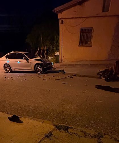 Gümüşler’de trafik kazası: 1 ağır yaralı