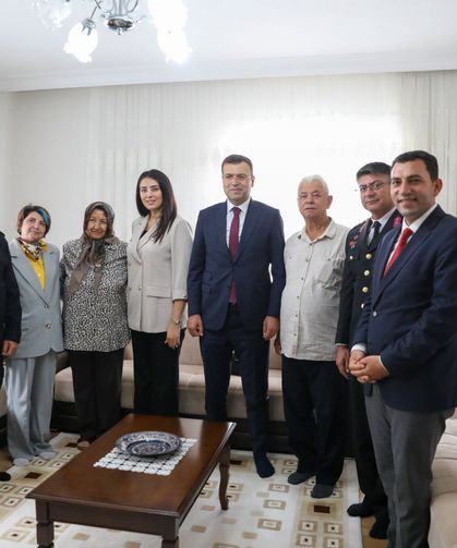 Vali Akmeşe’den gazilere 19 Eylül ziyareti