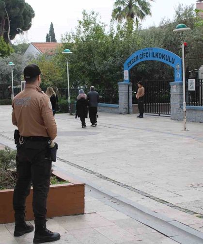 Okul çevrelerinde ilk gün denetimi