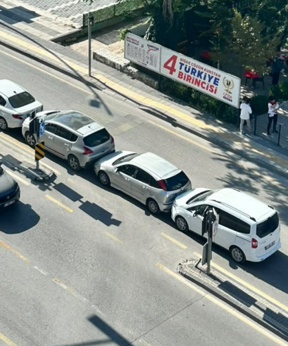 Niğde'de zincirleme kaza: 4 araç karıştı