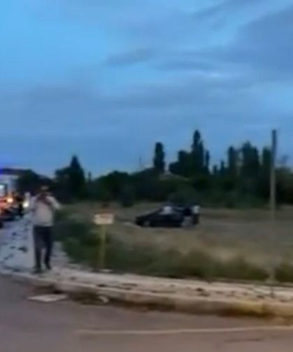 Niğde’de otomobil virajı alamadı: 1 yaralı