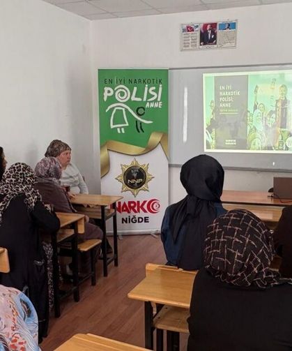 Niğde’de 778 kişiye uy*şturucu bilgilendirmesi