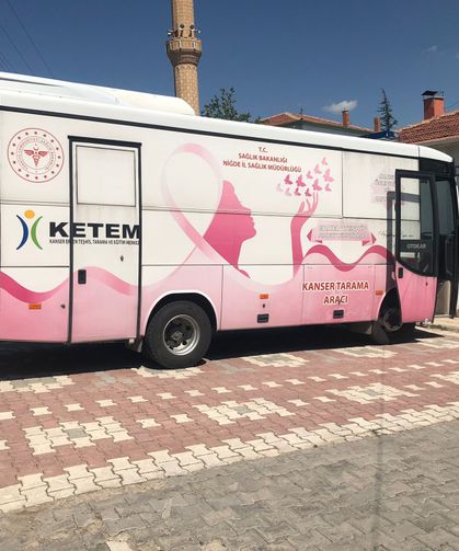 Mobil Kanser Tarama Aracı Altunhisar’da hizmet verecek