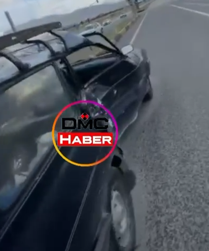 Niğde'de tır otomobile çarptı