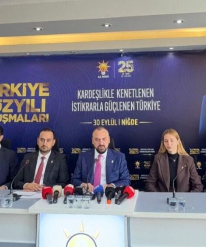 AK Parti Genel Başkan Yardımcısı’ndan Niğde’de sanayi vurgusu