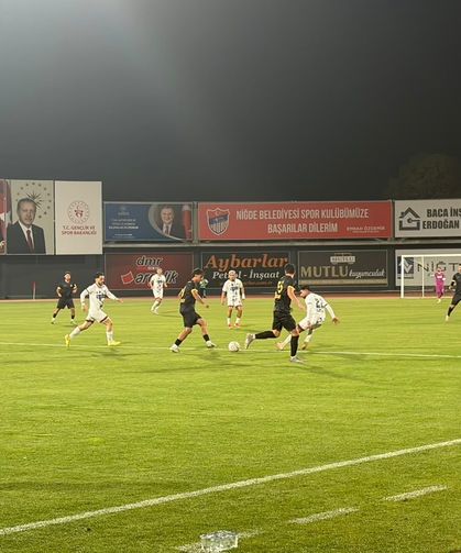 Niğde Belediyespor’dan son dakika zaferi