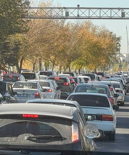 KPSS öncesi Niğde’de trafik yoğunluğu