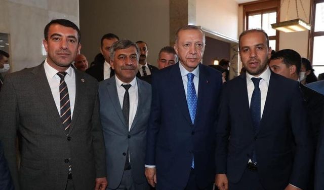 Başkanlar Cumhurbaşkanı ile görüştü