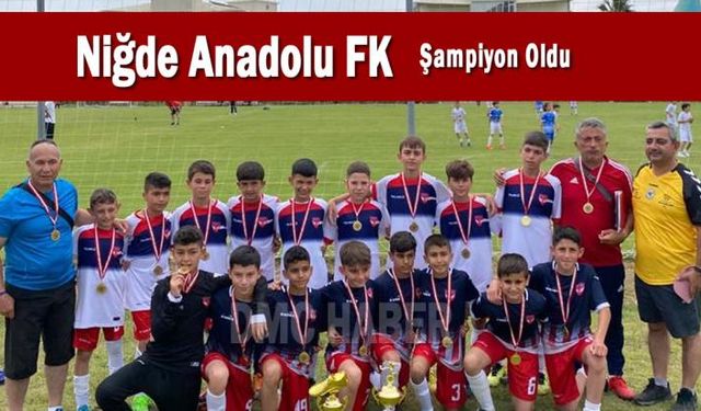 Niğde Anadolu FK Şampiyon Oldu
