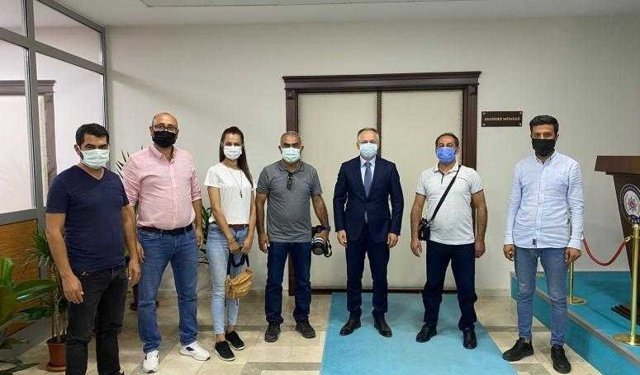 DMC Haber’den yeni emniyet müdürüne  hayırlı olsun ziyareti