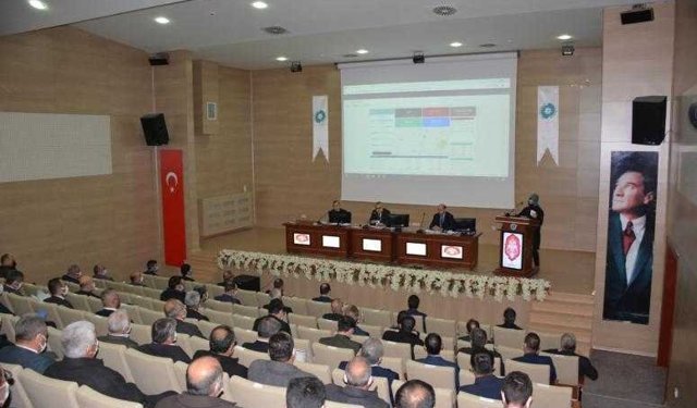 İl Koordinasyon toplantısı yapıldı