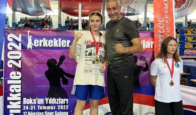 Melek, Türkiye Şampiyonu oldu