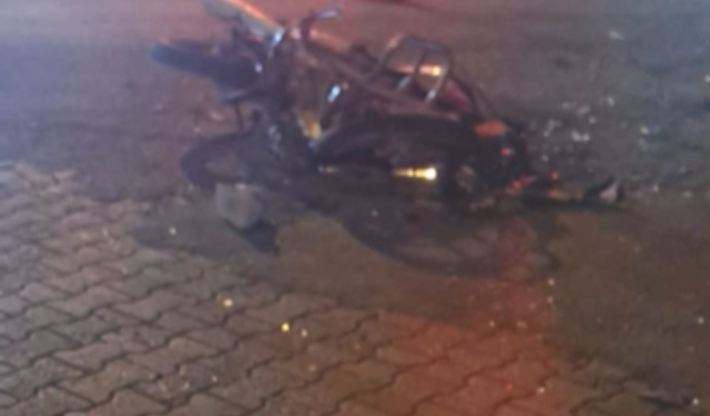 Yine motosiklet kazası: 1 ağır yaralı