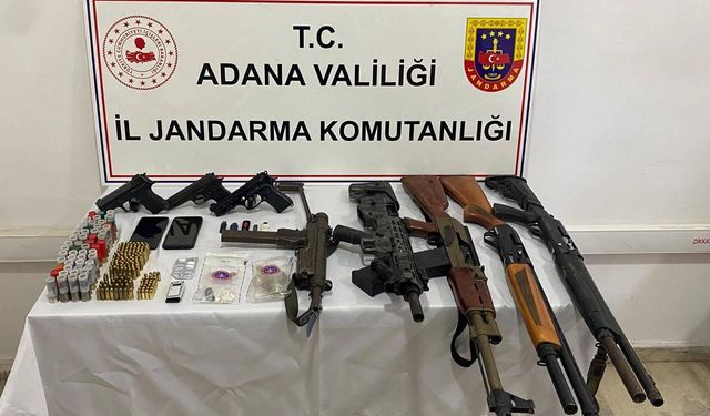 Adana'da silah kaçakçılığı operasyonu