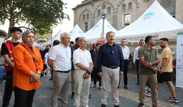 Kan bağışı projesi Kayseri'de başladı