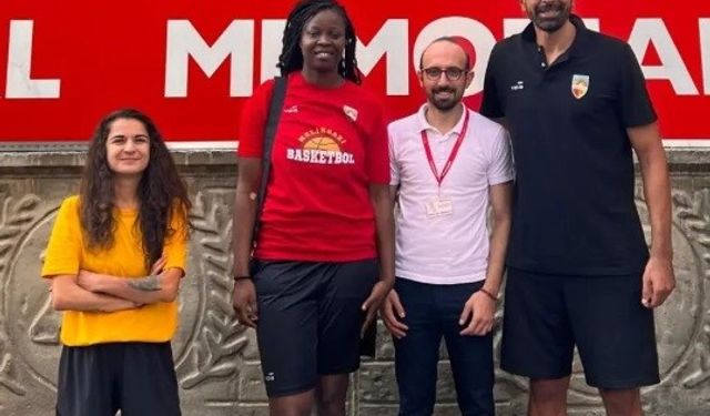 Christelle Diallo, Kayseri’ye geldi