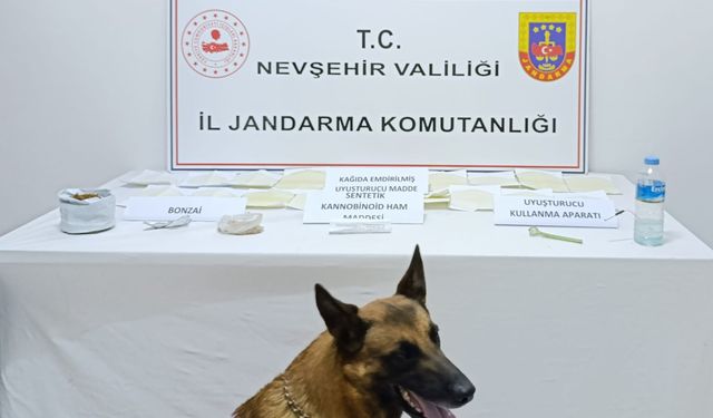 Nevşehir’de uyuşturucu ticareti yapan 1 kişi tutuklandı.